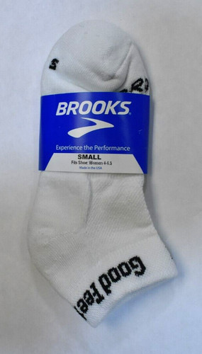 Brooks good feet - white, ankle